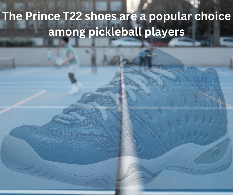 Players with Prince T22 shoes on